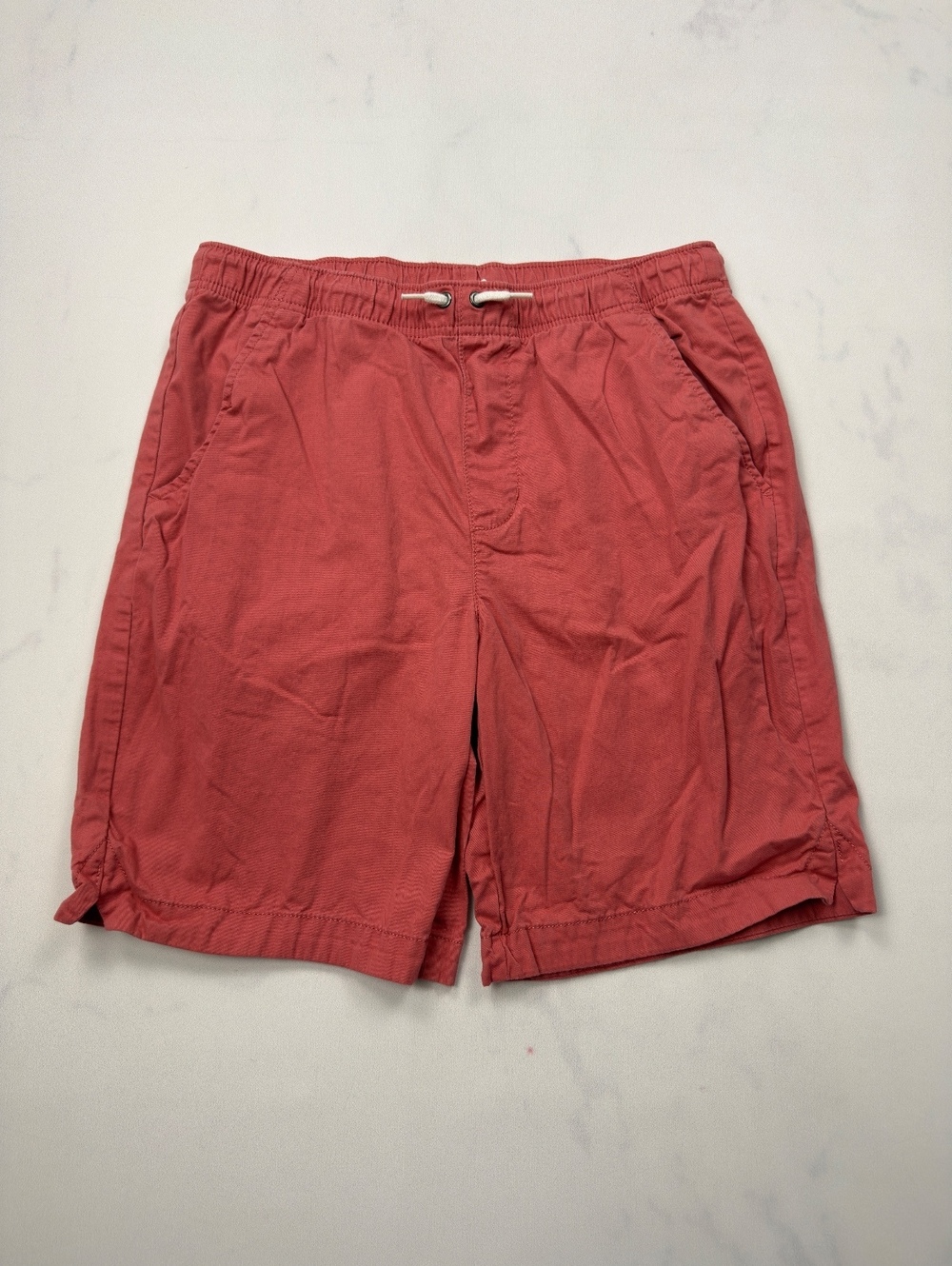 Sonoma Cotton Shorts Coral Casual Elastic Waist - Boys XL